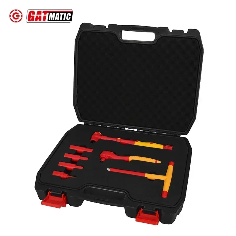 2026 Electric Vehicle Car Repair Insulation Socket Wrench Screwdriver 1000V Insulated Screwdriver Set
2026 Electric Vehicle Car Repair Insulation Socket Wrench Screwdriver 1000V Insulated Screwdriver Set