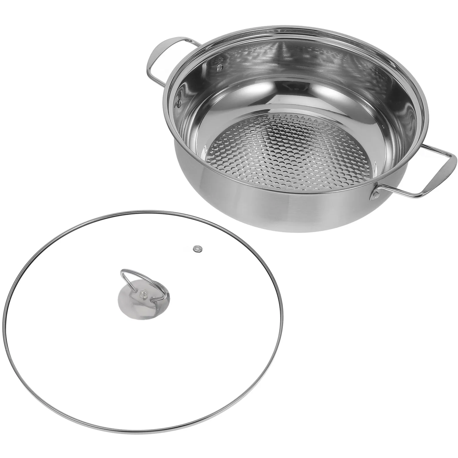 Large Stainless Steel Hot Pot Fine Workmanship Shiny Appearance Functional Kitchen Cookware for Daily Cooking Hotpot Pot
Large Stainless Steel Hot Pot Fine Workmanship Shiny Appearance Functional Kitchen Cookware for Daily Cooking Hotpot Pot