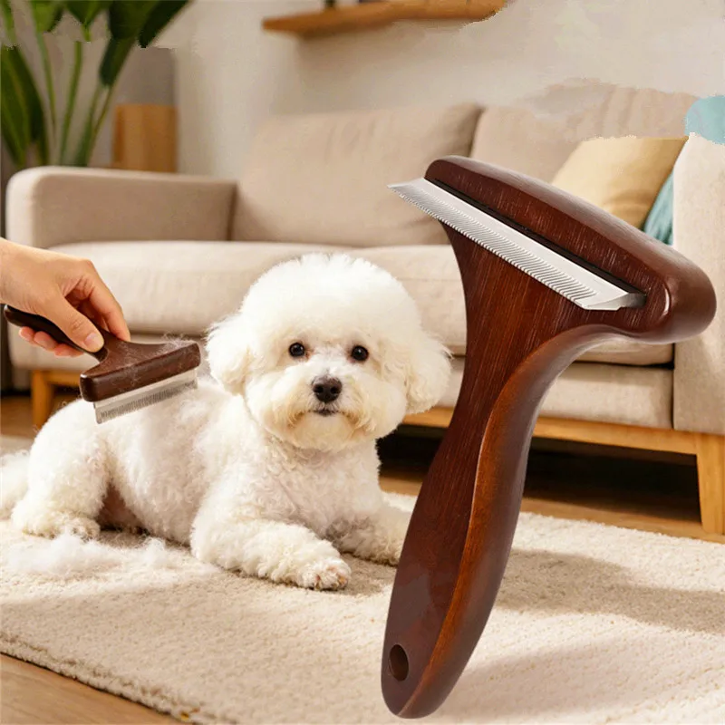 Dog Comb Knife Dogs Brush Bamboo Dog Comb Pet Grooming Brush Dogs Hair Removal Knife Combs for Cat Hair Cleaning Pet Supplies
Dog Comb Knife Dogs Brush Bamboo Dog Comb Pet Grooming Brush Dogs Hair Removal Knife Combs for Cat Hair Cleaning Pet Supplies