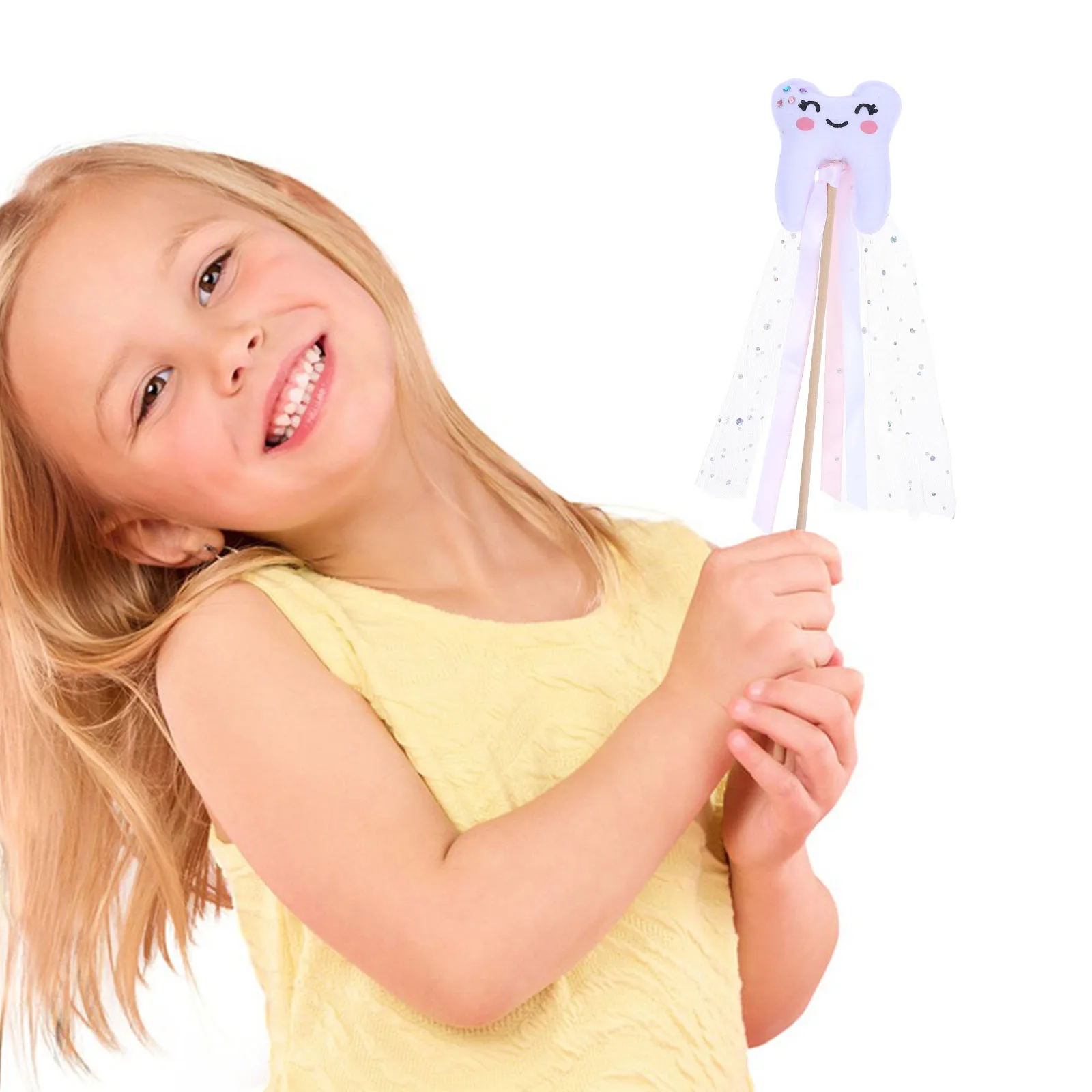 Fairy Wand Ribbon Novelty Wedding Teeth Fairy Stick Kids Costume Prop Magical Party Performance Angel Angel Teeth
Fairy Wand Ribbon Novelty Wedding Teeth Fairy Stick Kids Costume Prop Magical Party Performance Angel Angel Teeth