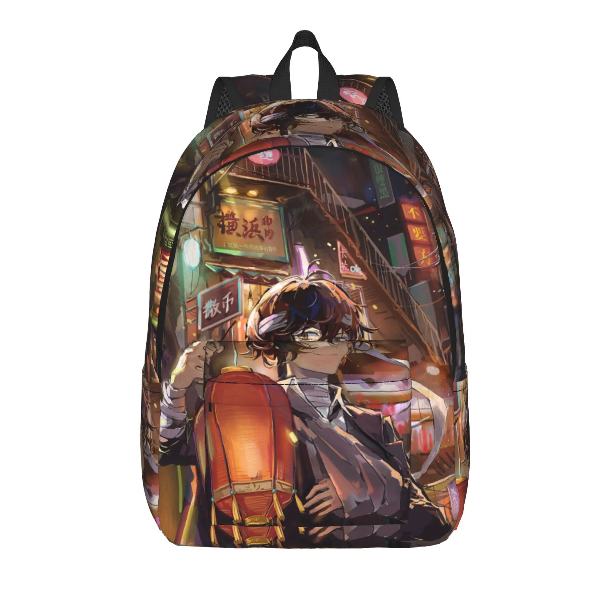 Osamu Dazai Chuuya Nakahara Backpack Outdoor Student Hiking Bungous Anime Daypack for Men Women Laptop Computer Canvas Bags
Osamu Dazai Chuuya Nakahara Backpack Outdoor Student Hiking Bungous Anime Daypack for Men Women Laptop Computer Canvas Bags