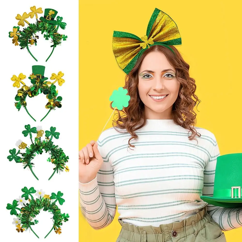 Fashion St. Patrick's Day Headbands for Women Irish Festival Shamrock Party Headpiece Hair Accessories Unisex
Fashion St. Patrick's Day Headbands for Women Irish Festival Shamrock Party Headpiece Hair Accessories Unisex