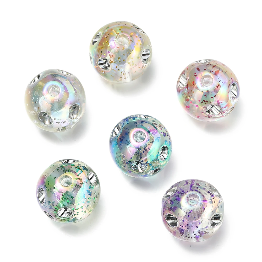 2Pcs 15.5mm Acrylic Spacer Loose Beads for DIY Bracelet Necklace Jewelry Making Supplies Accessories
2Pcs 15.5mm Acrylic Spacer Loose Beads for DIY Bracelet Necklace Jewelry Making Supplies Accessories