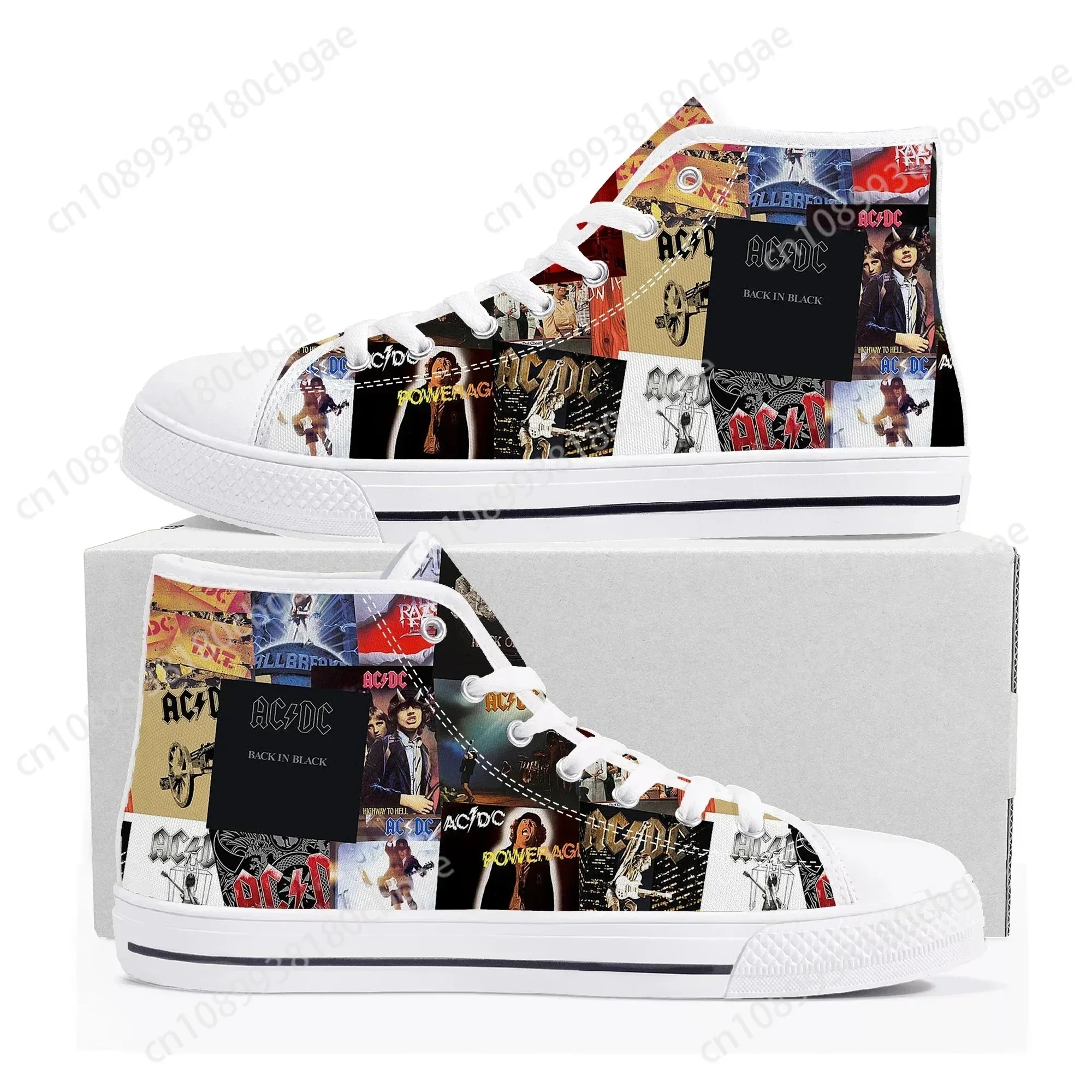 A-AC Rock Band D-DC High Top Sneakers High Quality Mens Womens Teenager Canvas Sneaker Couple Shoes Custom Made Shoe Black
A-AC Rock Band D-DC High Top Sneakers High Quality Mens Womens Teenager Canvas Sneaker Couple Shoes Custom Made Shoe Black