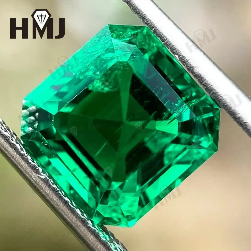 Hydrothermal Lab Grown Colombia Emeralds Square Asscher Hand Cutting with Cracks Inclusions Inside Selectable AGL Certificate
Hydrothermal Lab Grown Colombia Emeralds Square Asscher Hand Cutting with Cracks Inclusions Inside Selectable AGL Certificate