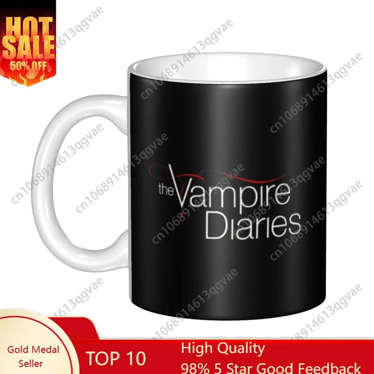 The Vampire Diaries Coffee Mug DIY Somerhalder Ceramic Mug Cup Creative Present
The Vampire Diaries Coffee Mug DIY Somerhalder Ceramic Mug Cup Creative Present