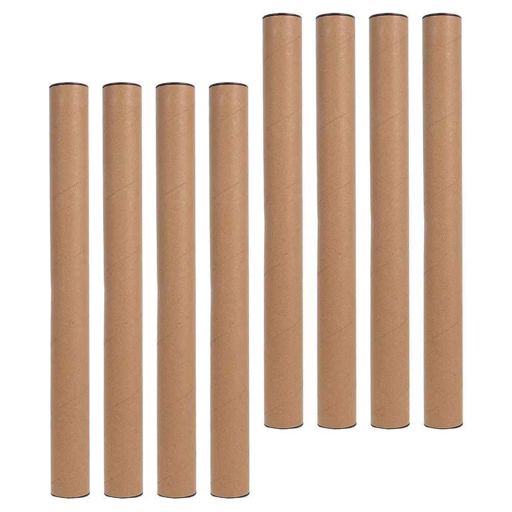 8Pcs Postal Tubes Kraft Paper Mailing Tubes Plastic Caps Poster Storage Tube Document Carrier Shipping Protection
8Pcs Postal Tubes Kraft Paper Mailing Tubes Plastic Caps Poster Storage Tube Document Carrier Shipping Protection