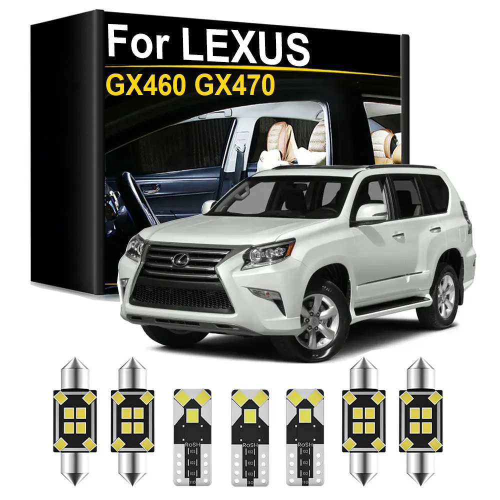 Interior LED Light Kit For LEXUS GX GX460 GX470 2003 2004 2005 2006 2007 2008 2009 2010 2011 2012 2013 2014 2015 2016 2017 2018
Interior LED Light Kit For LEXUS GX GX460 GX470 2003 2004 2005 2006 2007 2008 2009 2010 2011 2012 2013 2014 2015 2016 2017 2018