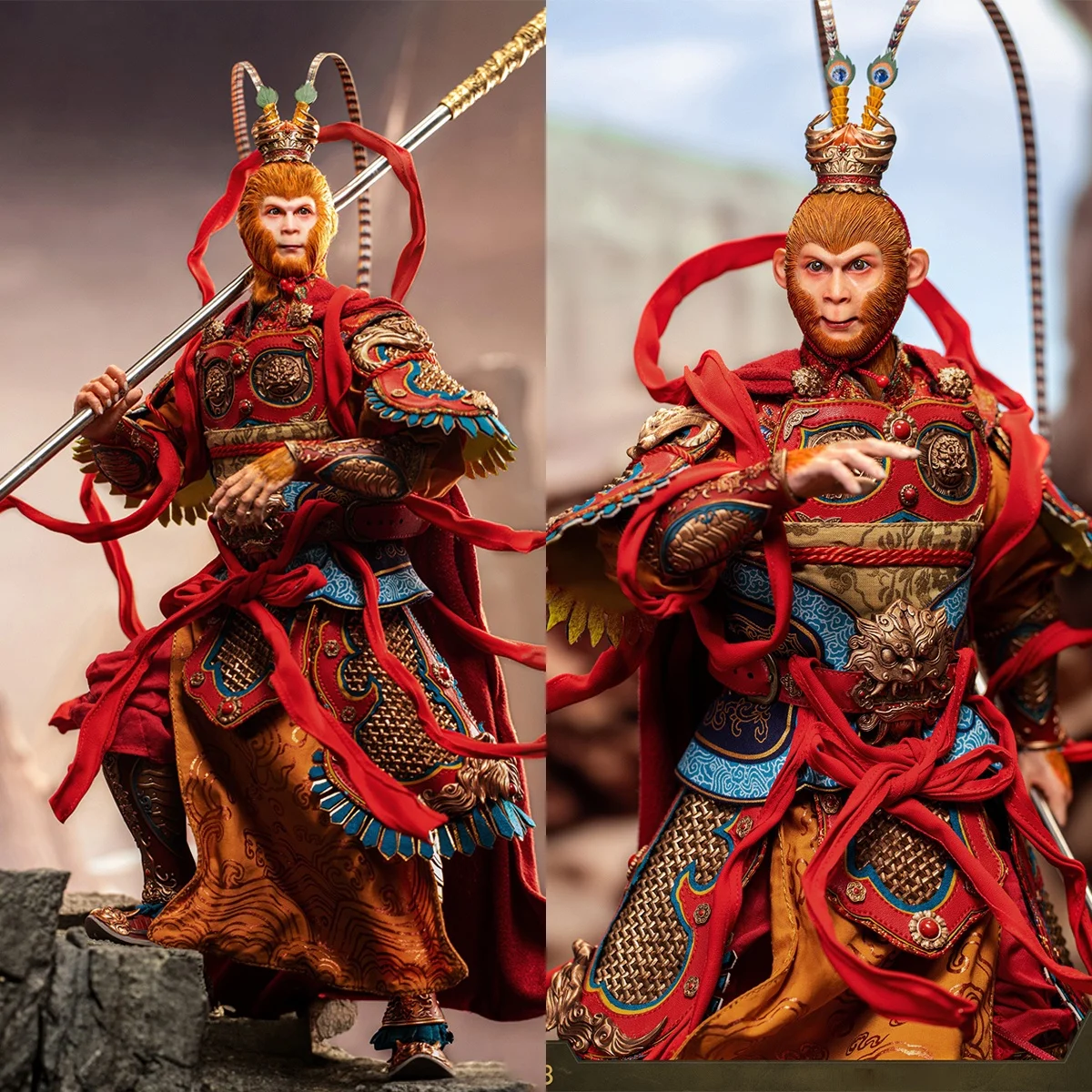 HiPlay HAOYUTOYS The Great Sage Heavens Equal Monkey King Version Return Edition Myth Series 1/6 Scale Collectible Action Figure
HiPlay HAOYUTOYS The Great Sage Heavens Equal Monkey King Version Return Edition Myth Series 1/6 Scale Collectible Action Figure