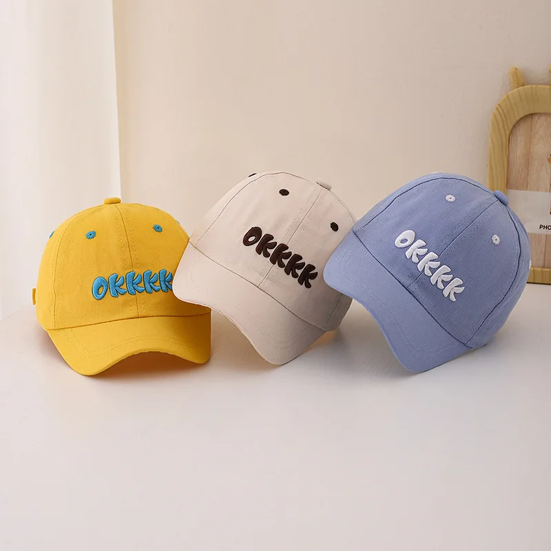 Children Embroidery Baseball Cap Solid Color Duck Tongue Cap 1-3Year Boy Girl Kids Peaked Hat Fashion Cotton Baby Sunshade Visor
Children Embroidery Baseball Cap Solid Color Duck Tongue Cap 1-3Year Boy Girl Kids Peaked Hat Fashion Cotton Baby Sunshade Visor