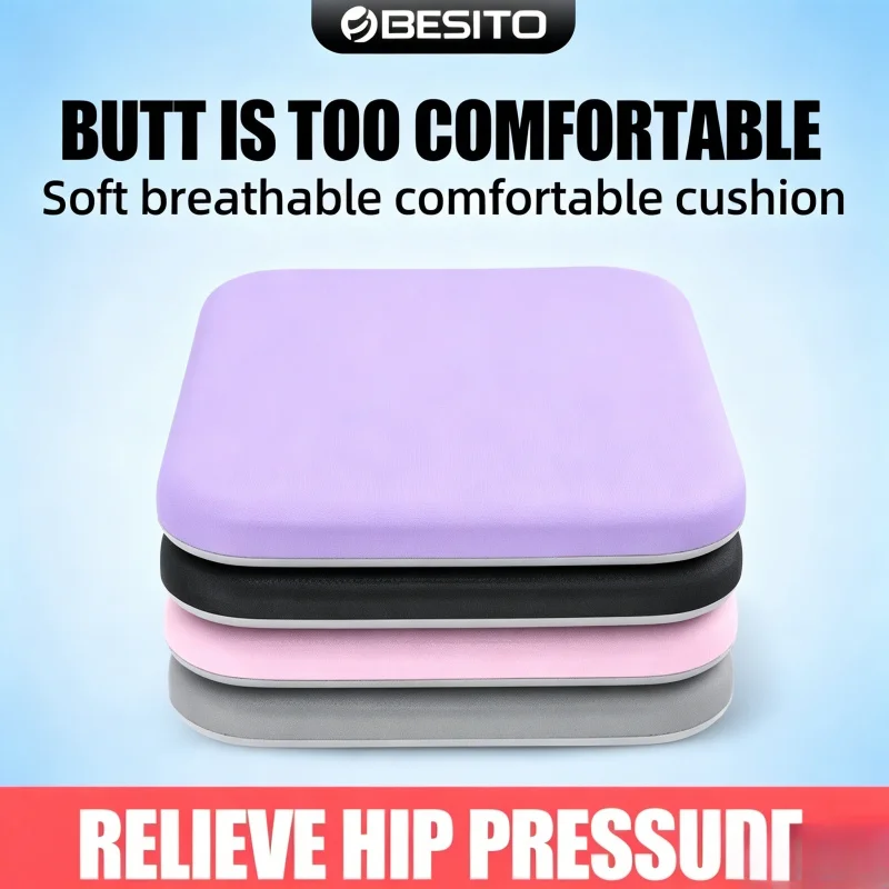Ergonomic Memory Foam Seat Cushion Comfort Sitting Pad For Office Student Relieve Pressure Hip Hemorrhoid Support Cushion
Ergonomic Memory Foam Seat Cushion Comfort Sitting Pad For Office Student Relieve Pressure Hip Hemorrhoid Support Cushion