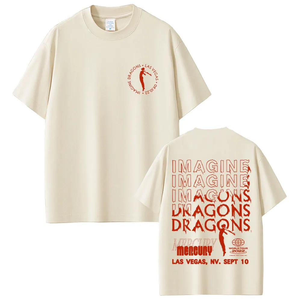 Rock Band Imagine Dragons Mercury World Tour T-shirt Unisex Fashion Casual Cotton T Shirts Men Women Hip Hop Oversized T-shirts
Rock Band Imagine Dragons Mercury World Tour T-shirt Unisex Fashion Casual Cotton T Shirts Men Women Hip Hop Oversized T-shirts