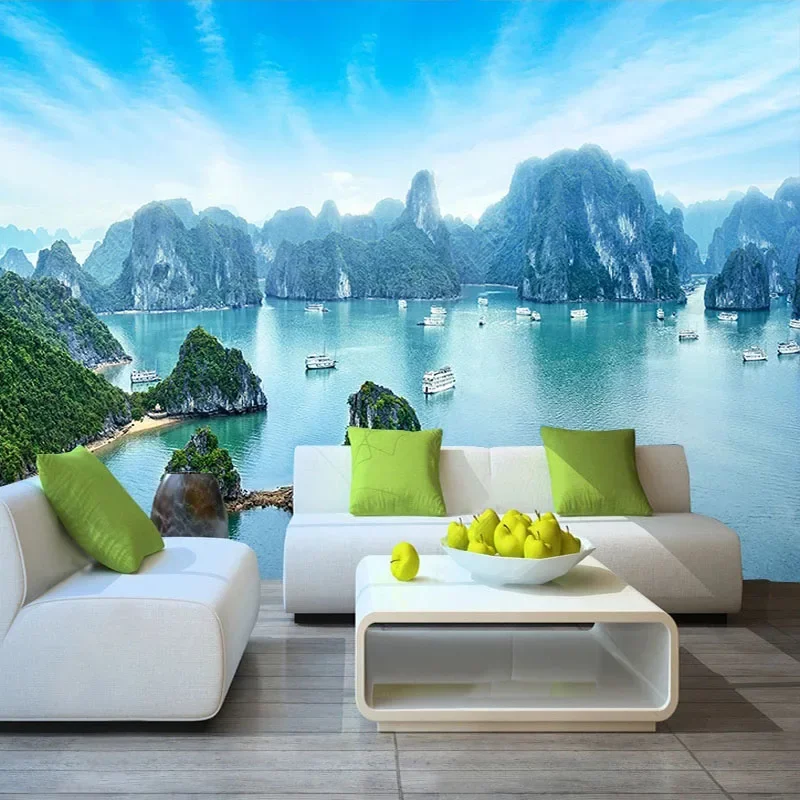Custom Photo Wallpaper 3D Nature Scenery Landscape Murals Living Room TV Sofa Bedroom Background Wall Decor Papel De Parede 3 D
Custom Photo Wallpaper 3D Nature Scenery Landscape Murals Living Room TV Sofa Bedroom Background Wall Decor Papel De Parede 3 D