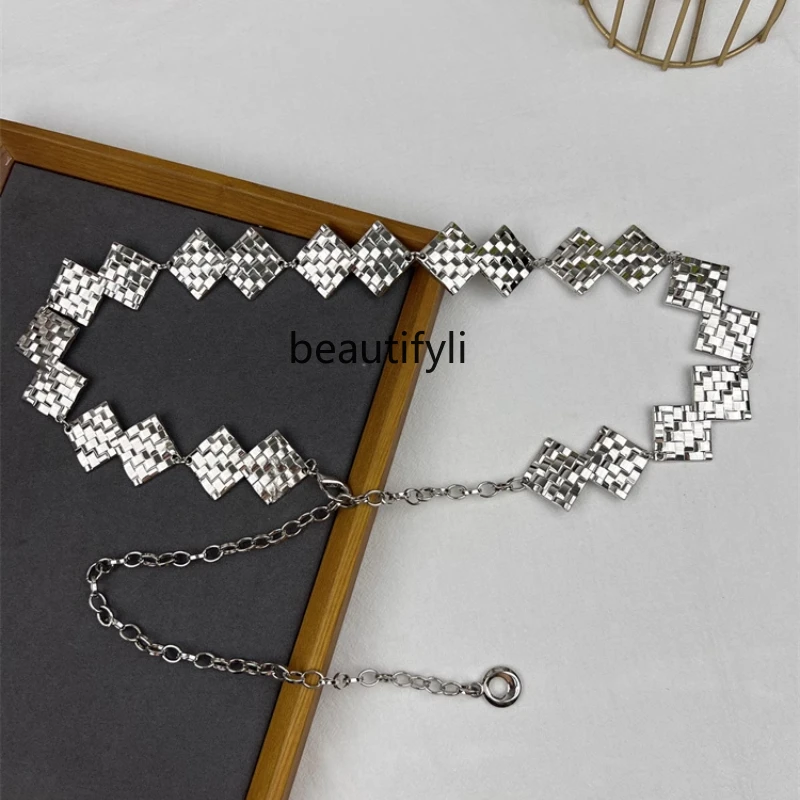 Waist chain accessories women's chain belt decoration with skirt sweater jeans metal chain 2025 new
Waist chain accessories women's chain belt decoration with skirt sweater jeans metal chain 2025 new