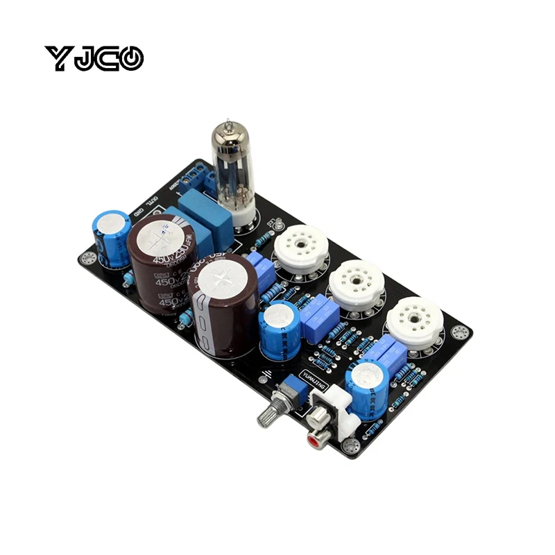 YJCO YJ0068 6N4 Vacuum Tube Preamplifier Board 6Z4 Tube Preamp with Philips Siemens Capacitor DIY Audio Preamp PCB Board
YJCO YJ0068 6N4 Vacuum Tube Preamplifier Board 6Z4 Tube Preamp with Philips Siemens Capacitor DIY Audio Preamp PCB Board