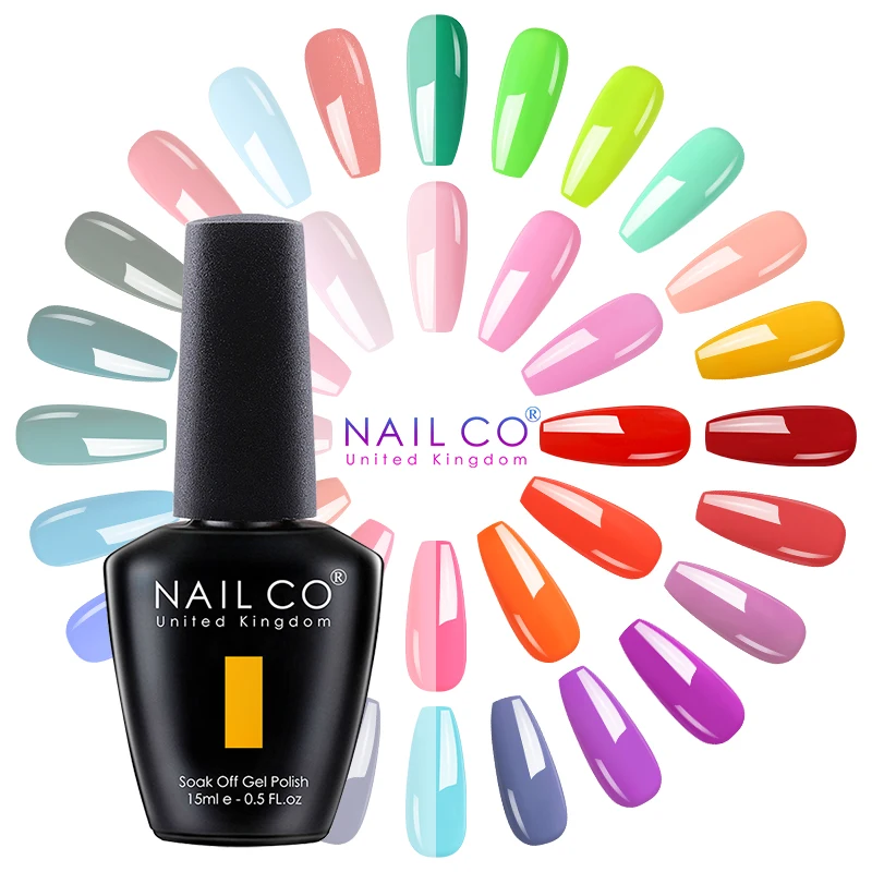 NAILCO SpringSummer 15ml Hybrid Gel Nail Polish Semi-permanent UV Varnish For Nails Art Nail Supplies For Professinals Accessory
NAILCO SpringSummer 15ml Hybrid Gel Nail Polish Semi-permanent UV Varnish For Nails Art Nail Supplies For Professinals Accessory