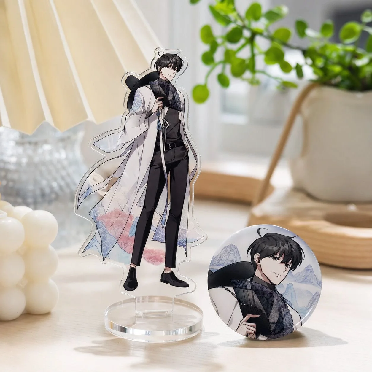 From the perspective of omniscient readers, the anime decorations around the self-made Cosplay Bar
From the perspective of omniscient readers, the anime decorations around the self-made Cosplay Bar