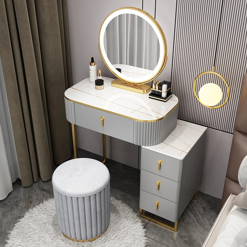 Professional Organizer Dressing Table Chair Luxury Drawer Mirrors Dresser Modern With Lights Tocador De Maquillajes Furniture
Professional Organizer Dressing Table Chair Luxury Drawer Mirrors Dresser Modern With Lights Tocador De Maquillajes Furniture