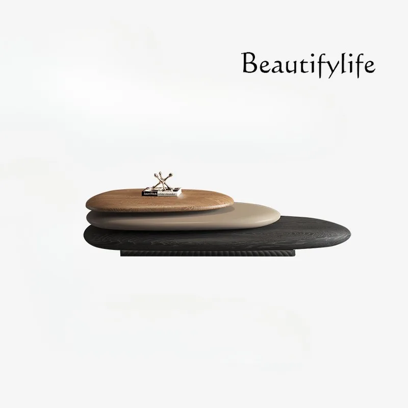 Tavolino girevole dalla forma speciale, creativo, in pelle di noce, appartamento, soggiorno, casa, villa minimalista italiana
Tavolino girevole dalla forma speciale, creativo, in pelle di noce, appartamento, soggiorno, casa, villa minimalista italiana