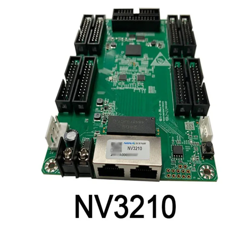 Карта приема видеосигнала Novastar NV3210 для полноцветных LED-экранов высокой четкости, для наружного и внутреннего использования, энергосберегающая, долговечная
Карта приема видеосигнала Novastar NV3210 для полноцветных LED-экранов высокой четкости, для наружного и внутреннего использования, энергосберегающая, долговечная