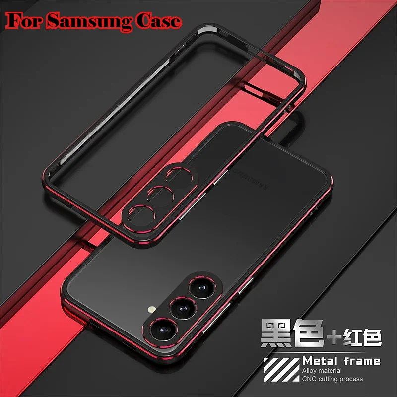 Aluminum Bumper & Metal Lens Frame Phone Case for Samsung Galaxy S26 S22 S23 S24 S25 Ultra Plus Hard Shockproof Protective Cover
Aluminum Bumper & Metal Lens Frame Phone Case for Samsung Galaxy S26 S22 S23 S24 S25 Ultra Plus Hard Shockproof Protective Cover