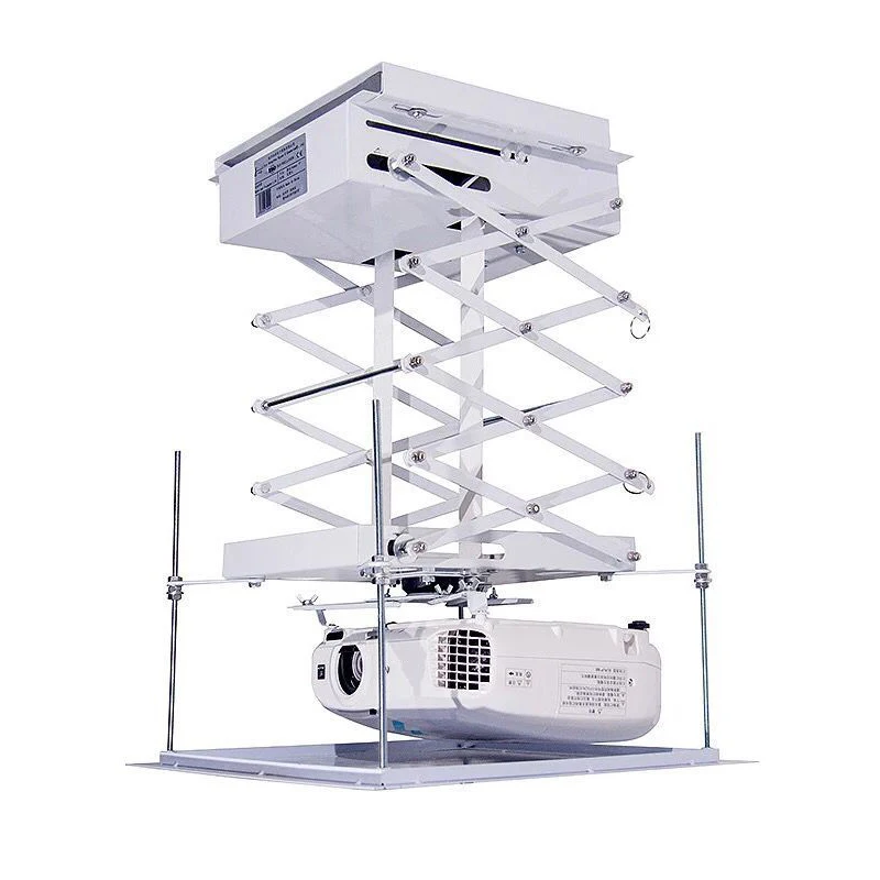 Electric 150Cm Motorized Scissor Projector Lift Remote Control Electric Ceiling Mount Bracket for Cinema Church Hall School
Electric 150Cm Motorized Scissor Projector Lift Remote Control Electric Ceiling Mount Bracket for Cinema Church Hall School