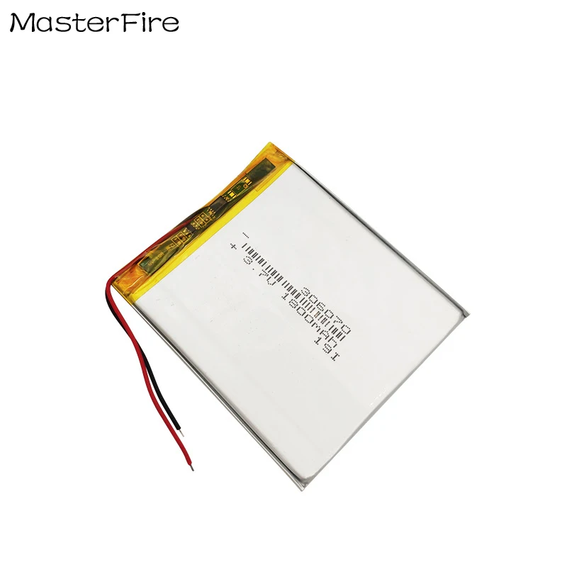 3.7V 1800mah Rechargeable Lithium Polymer Battery 306070 for Bluetooth Speaker Power Bank E-Book Tablet PC MID PDA Batteries
3.7V 1800mah Rechargeable Lithium Polymer Battery 306070 for Bluetooth Speaker Power Bank E-Book Tablet PC MID PDA Batteries
