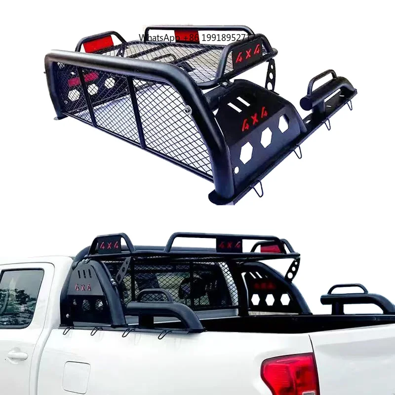 Hot Selling Universal Pickup Truck Exterior Accessories Sport Bed Rack Steel Anti-Roll Bar Bracket Auto Parts & Accessories
Hot Selling Universal Pickup Truck Exterior Accessories Sport Bed Rack Steel Anti-Roll Bar Bracket Auto Parts & Accessories