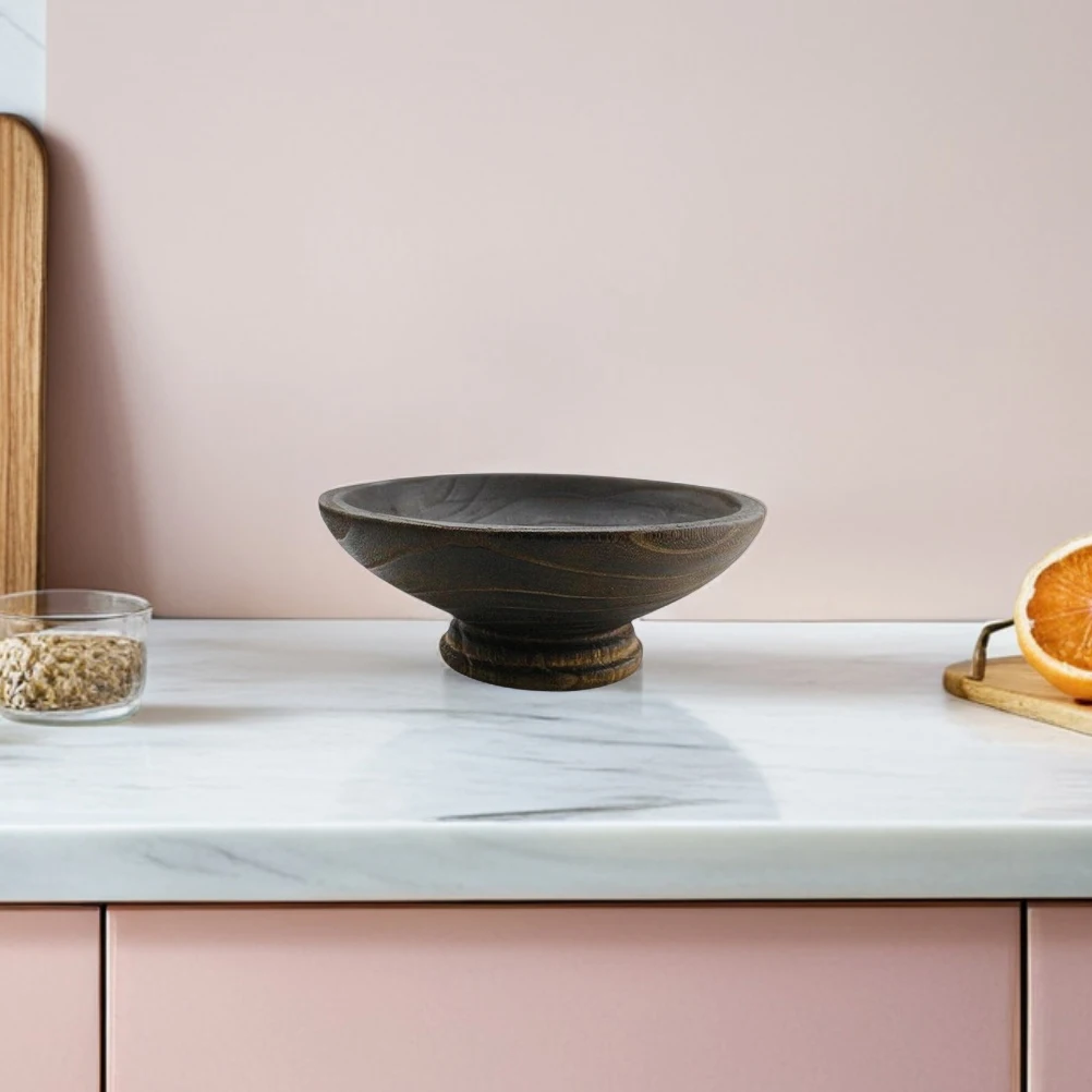 Wooden Fruit Bowl Footed Decorative Rustic Serving Tray Snack Storage Dessert Display Stand Dining Table Kitchen Counter
Wooden Fruit Bowl Footed Decorative Rustic Serving Tray Snack Storage Dessert Display Stand Dining Table Kitchen Counter