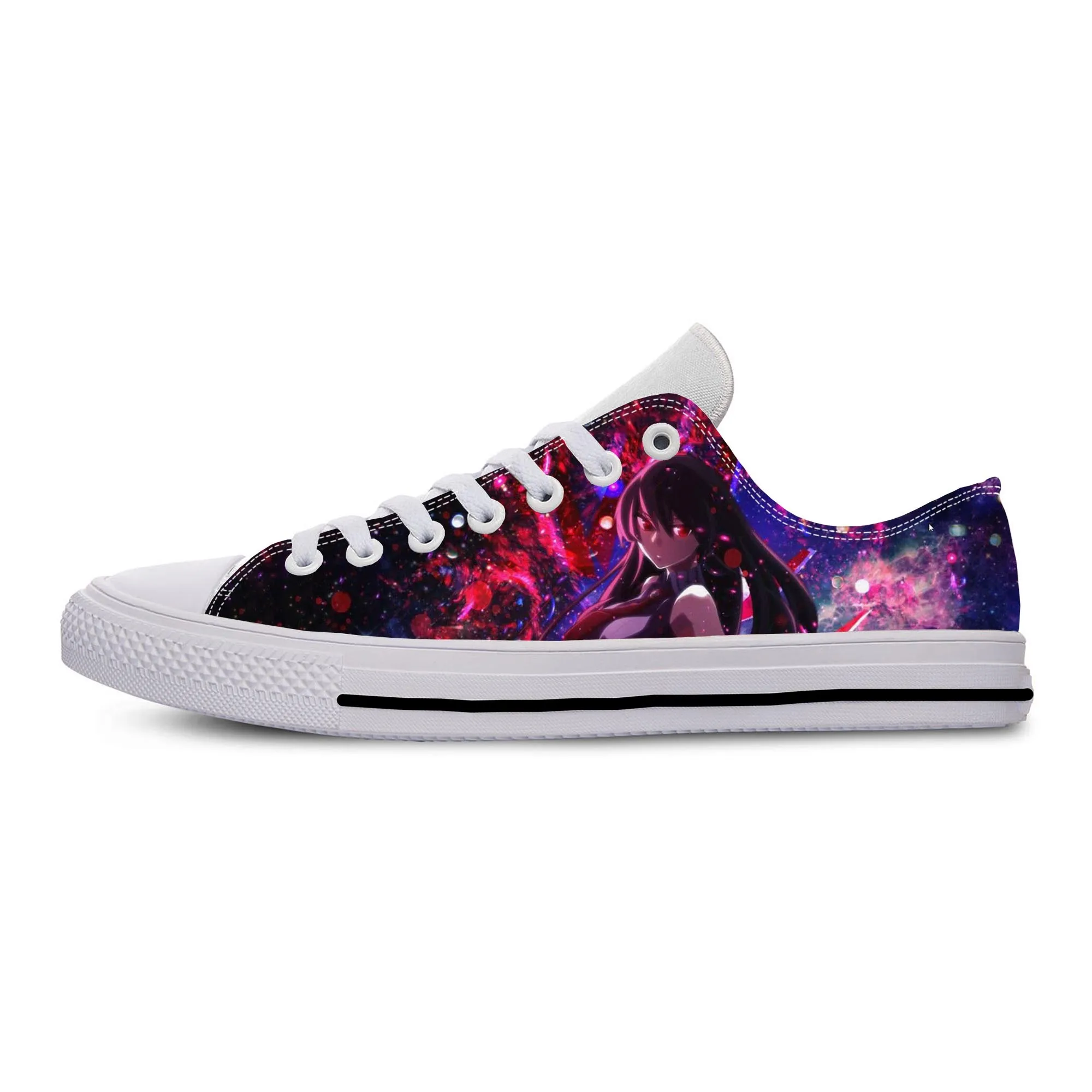 Hot Japanese Anime Manga Cartoon Akame Ga Kill Casual Shoes Low Top Summer Breathable Board Shoes Lightweight Men Women Sneakers
Hot Japanese Anime Manga Cartoon Akame Ga Kill Casual Shoes Low Top Summer Breathable Board Shoes Lightweight Men Women Sneakers