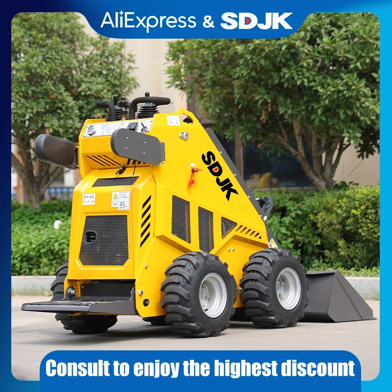 Многоцелевой погрузчик с дизельным приводом, небольшой погрузчик, инженерное оборудование, поддерживает различные вспомогательные инструменты.
Многоцелевой погрузчик с дизельным приводом, небольшой погрузчик, инженерное оборудование, поддерживает различные вспомогательные инструменты.