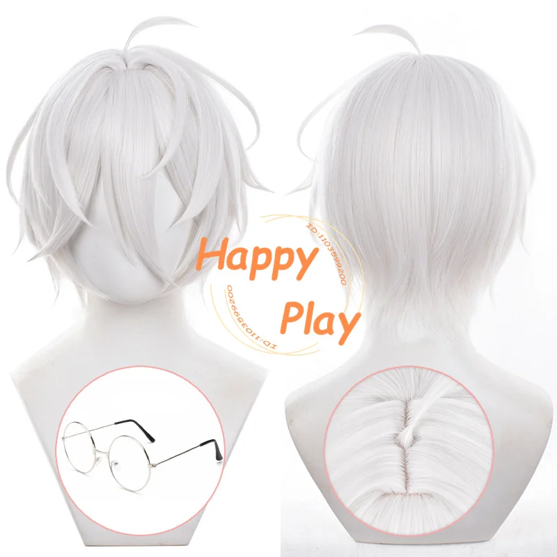 Synthetic ES Natsu Kanna Cosplay Wig 32cm White Wigs Heat Resistant Hair For Men Women Halloween Christmas Role Play Anime Wig
Synthetic ES Natsu Kanna Cosplay Wig 32cm White Wigs Heat Resistant Hair For Men Women Halloween Christmas Role Play Anime Wig