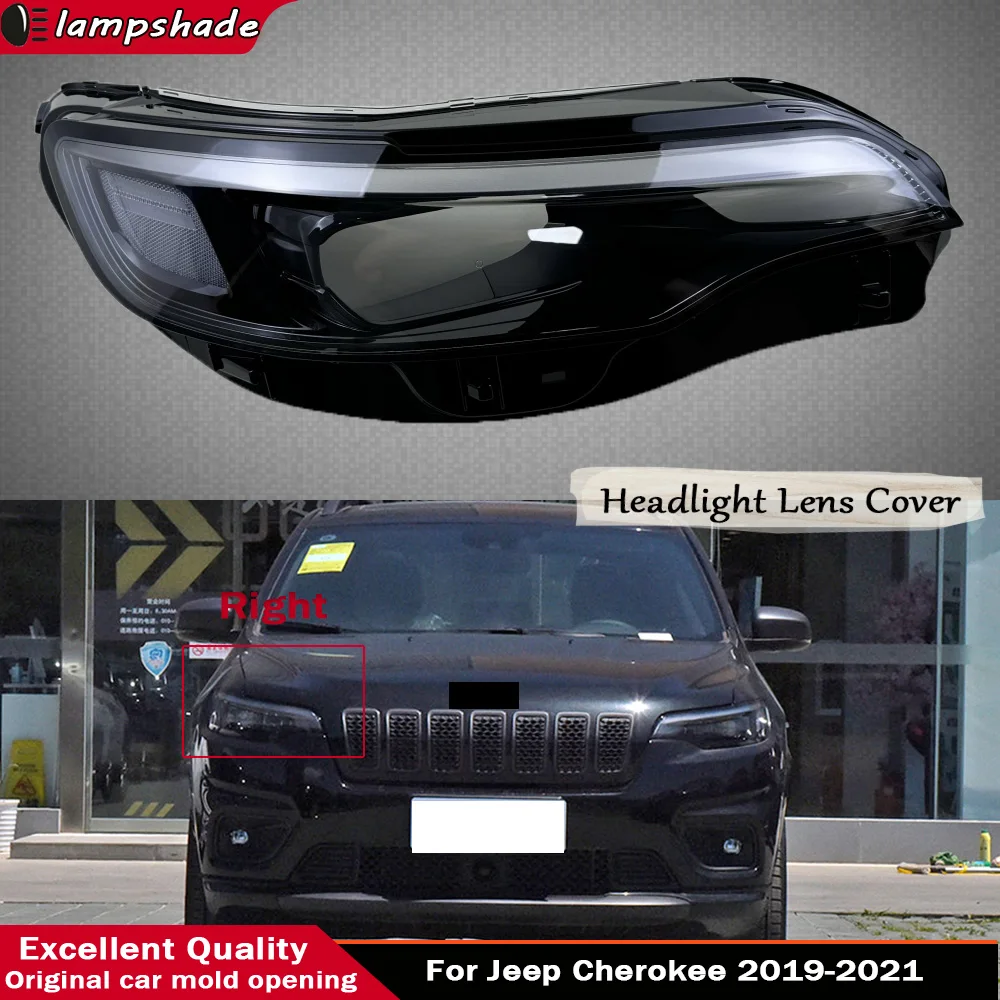 Front Car Transparent Lampcover Lampshade Caps Shell For Jeep Cherokee 2019 2020 2021 Auto Light Glass Lens Headlight Cover
Front Car Transparent Lampcover Lampshade Caps Shell For Jeep Cherokee 2019 2020 2021 Auto Light Glass Lens Headlight Cover