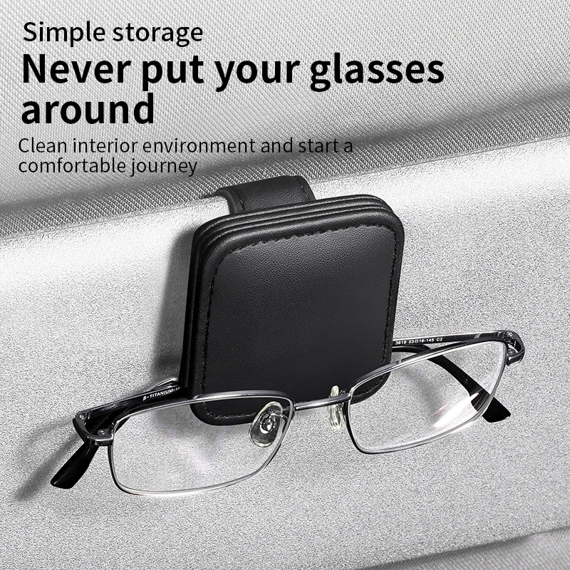 Universal Car Auto Sun Visor Glasses Box Sunglasses Clip Card Ticket Holder Stand Fastener Pen Case Eyeglasses Car Accessories
Universal Car Auto Sun Visor Glasses Box Sunglasses Clip Card Ticket Holder Stand Fastener Pen Case Eyeglasses Car Accessories