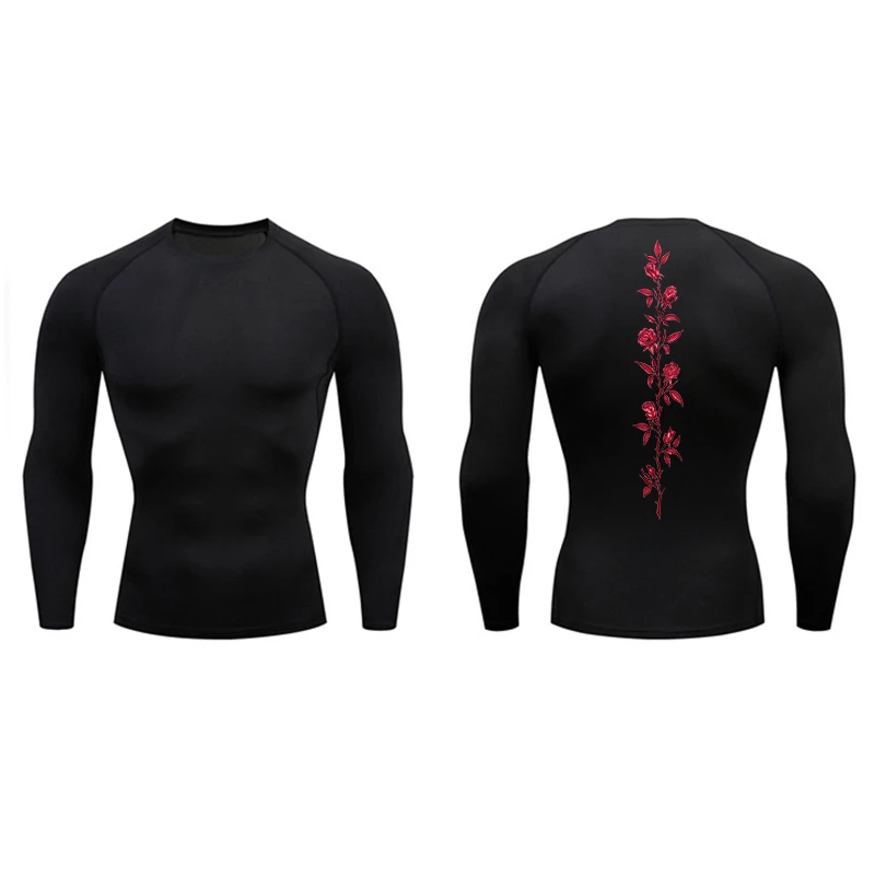 Sakura Print Men's Compression Shirt Sports Quick-drying T-shirt Gym Workout Running T-shirt Long-sleeved Top Sportswear
Sakura Print Men's Compression Shirt Sports Quick-drying T-shirt Gym Workout Running T-shirt Long-sleeved Top Sportswear
