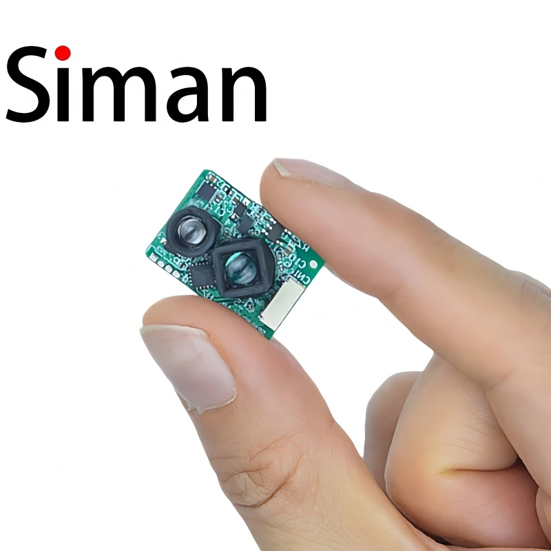 Siman SDM20 20m Laser Rangefinder Module Cheap Long Range Truck Distance Sensor with UART Interface 3.0-3.6VDC
Siman SDM20 20m Laser Rangefinder Module Cheap Long Range Truck Distance Sensor with UART Interface 3.0-3.6VDC