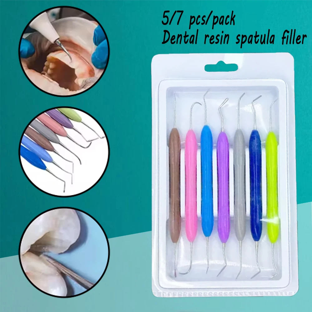 Dental Resin Filled Restorative Instrument Filler Aesthetic Restoration Knife Silicone Handle Dentistry Tools Non-Slip
Dental Resin Filled Restorative Instrument Filler Aesthetic Restoration Knife Silicone Handle Dentistry Tools Non-Slip