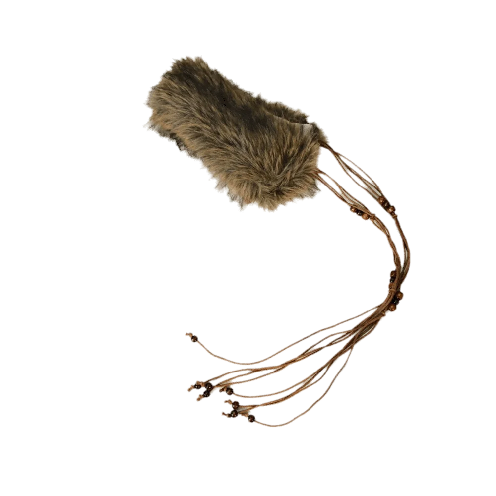 Y2K Fashion Y2K Fur Collar Scarf Sweet Style Wooden Bead Furry Waist Belt Korean Style Cool Look Waist Rope Skirts Matching
Y2K Fashion Y2K Fur Collar Scarf Sweet Style Wooden Bead Furry Waist Belt Korean Style Cool Look Waist Rope Skirts Matching