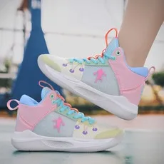 NEW Basketball Shoes For Kids Sneakers Non-Slip Cushion Boys Basketball Sneakers Sports Shoes Comfortable Children's Sneakers
NEW Basketball Shoes For Kids Sneakers Non-Slip Cushion Boys Basketball Sneakers Sports Shoes Comfortable Children's Sneakers