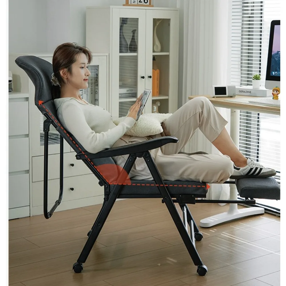 Anti-Tip Reclining Office Chair for Nap, Computer Chair with Locking Mechanism, No Wobble Sit Stand Seat for Office Home Use
Anti-Tip Reclining Office Chair for Nap, Computer Chair with Locking Mechanism, No Wobble Sit Stand Seat for Office Home Use