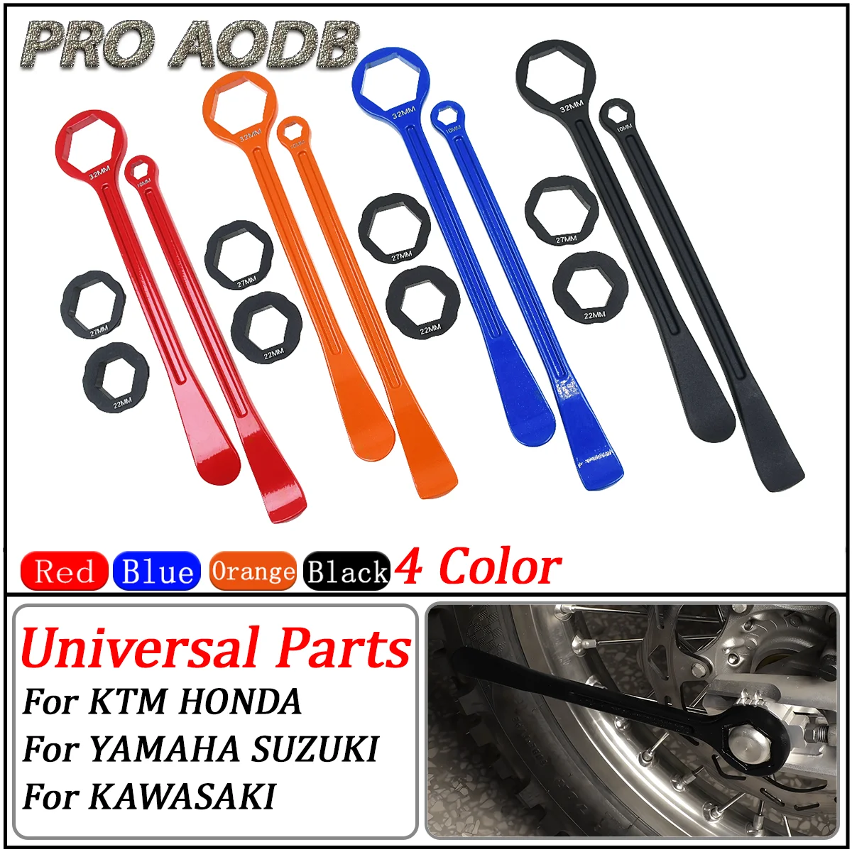 Universal CNC Aluminum Bead Buddy Tire Repair Tire Lever Wrench Tool For KTM SX XC XCF XCW XCWF Honda Yamaha Suzuki Kawasaki
Universal CNC Aluminum Bead Buddy Tire Repair Tire Lever Wrench Tool For KTM SX XC XCF XCW XCWF Honda Yamaha Suzuki Kawasaki