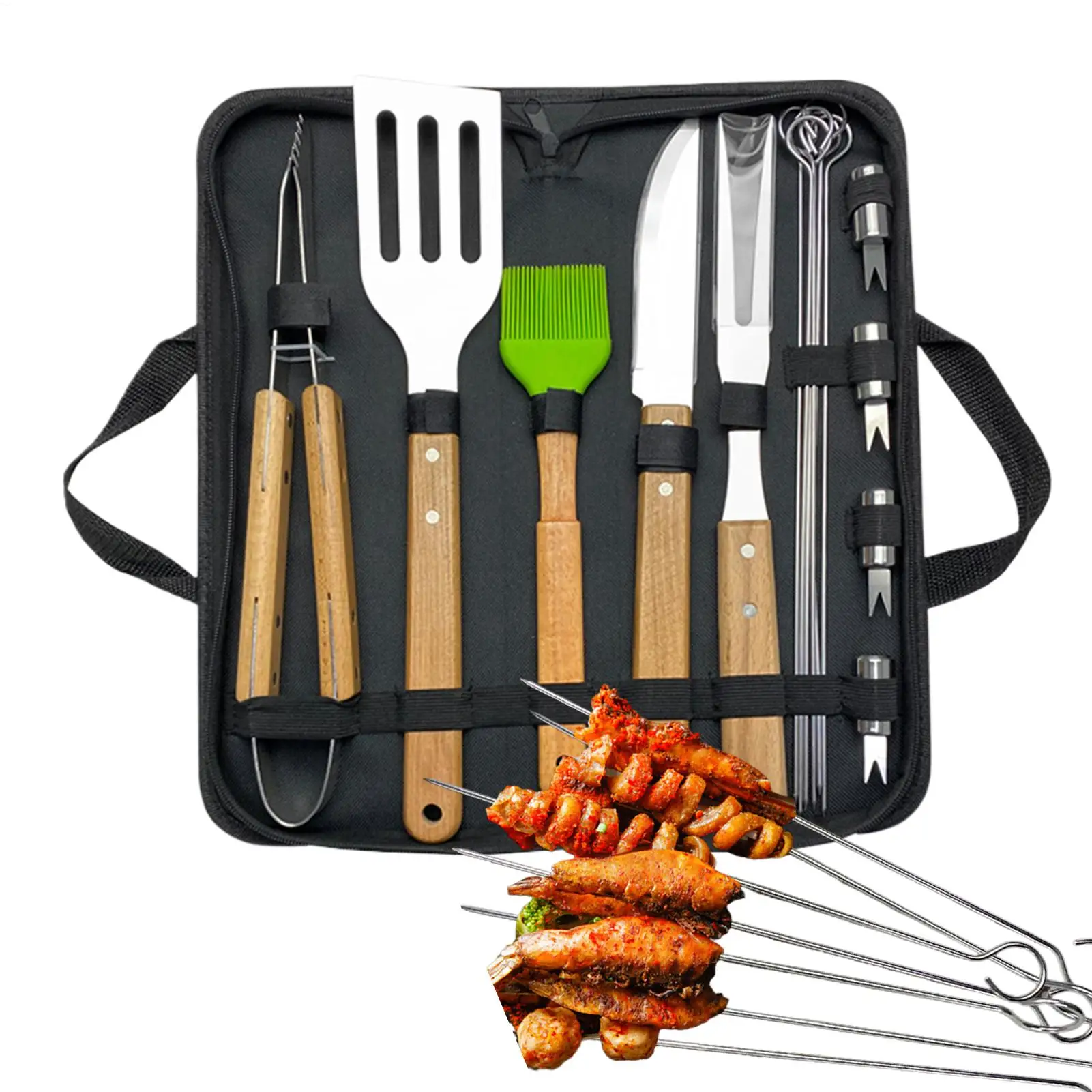 Barbecue Tool Sets 16 Pieces Grilling Tool Sets Stainless Steel Spatula Tongs Brush Cooking Supplies Grilling Accessories For
Barbecue Tool Sets 16 Pieces Grilling Tool Sets Stainless Steel Spatula Tongs Brush Cooking Supplies Grilling Accessories For
