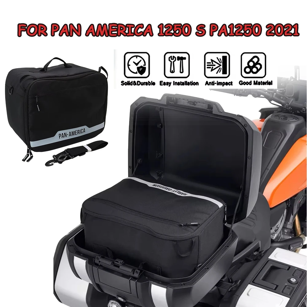 Suitable for Pan Am 1250 S PA1250 1250S 2021 sport model with side box lining, motorcycle top box lining, inner bag, saddle lugg
Suitable for Pan Am 1250 S PA1250 1250S 2021 sport model with side box lining, motorcycle top box lining, inner bag, saddle lugg