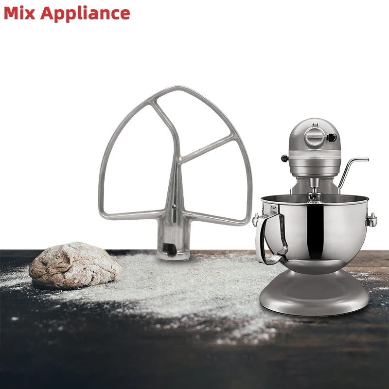 Stand Mixer Attachment Stainless Steel 304 Flat Beater Fits Kitchenaid Compatible with 5-6 Quarts
Stand Mixer Attachment Stainless Steel 304 Flat Beater Fits Kitchenaid Compatible with 5-6 Quarts