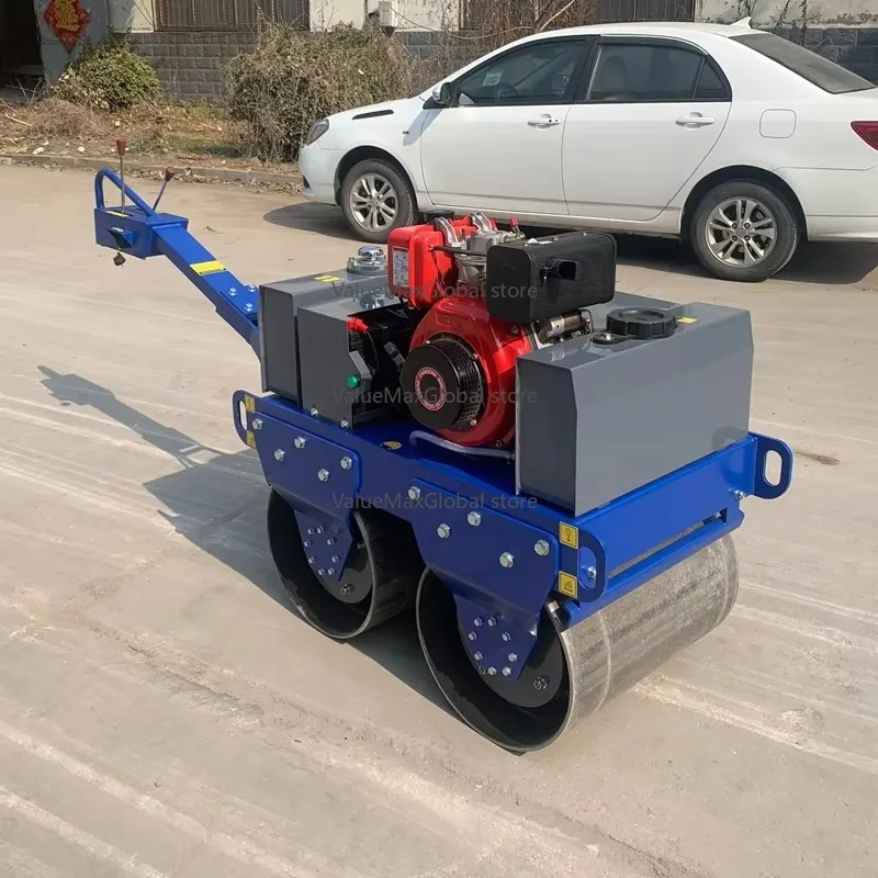0.5 Ton Modern Construction Equipment Mini Double Drum Walk-Behind Vibratory Road Roller Compactor Machine
0.5 Ton Modern Construction Equipment Mini Double Drum Walk-Behind Vibratory Road Roller Compactor Machine