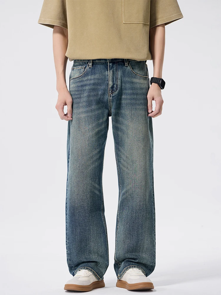 KSTUN Men's Luxury Class Jeans Brand Wide Leg Jeans Casual Loose Fit Denim Pants Streetwear Menswear Men's Trousers Large Size
KSTUN Men's Luxury Class Jeans Brand Wide Leg Jeans Casual Loose Fit Denim Pants Streetwear Menswear Men's Trousers Large Size