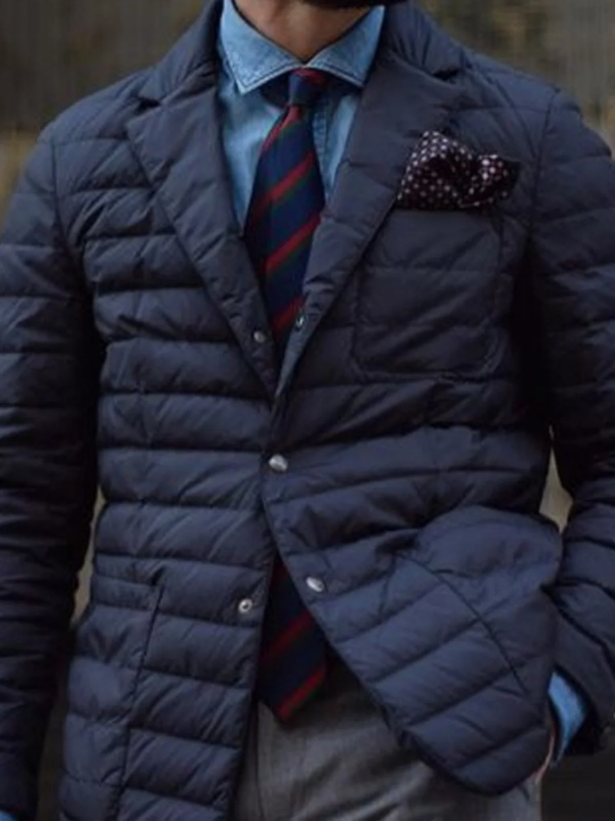 European Sle Men's Winter Suit Cotton Jaet Busin Casual Warm Thiened Polyester Non-Bulky Faionable
European Sle Men's Winter Suit Cotton Jaet Busin Casual Warm Thiened Polyester Non-Bulky Faionable