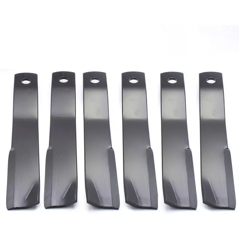 Rotary Cutter Blades Set, 6-Pack, Bat Wing PTO Brush Mower Blades, 19160KT, WP19160
Rotary Cutter Blades Set, 6-Pack, Bat Wing PTO Brush Mower Blades, 19160KT, WP19160