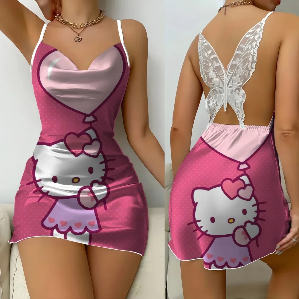 New in Female Home Dresses Summer Sleevesless Women's Sleepwear Sexy Nightgown for Women Cartoon Pattern One Pieces Pajama Dress
New in Female Home Dresses Summer Sleevesless Women's Sleepwear Sexy Nightgown for Women Cartoon Pattern One Pieces Pajama Dress
