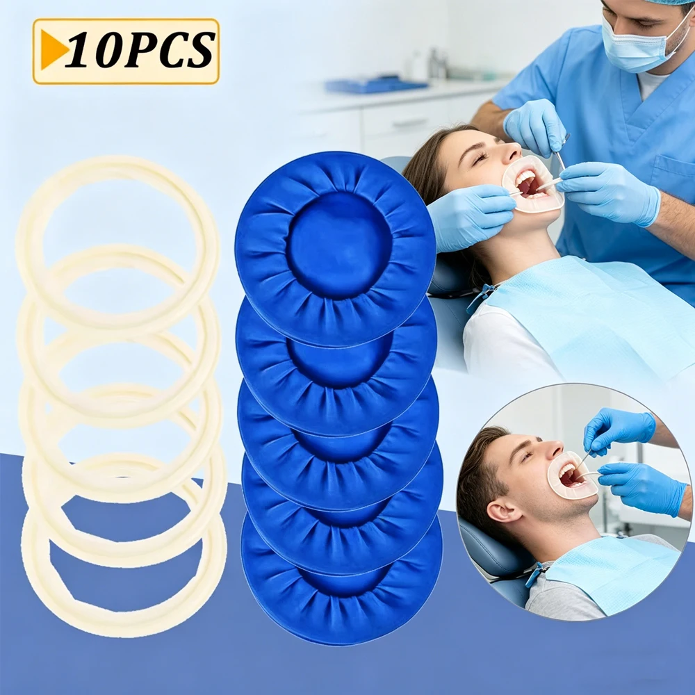 10 PCS Dental Rubber Mouth Opener Cheek Retractor Sterile Expanders for Rubber Dam and Oral Hygiene
10 PCS Dental Rubber Mouth Opener Cheek Retractor Sterile Expanders for Rubber Dam and Oral Hygiene